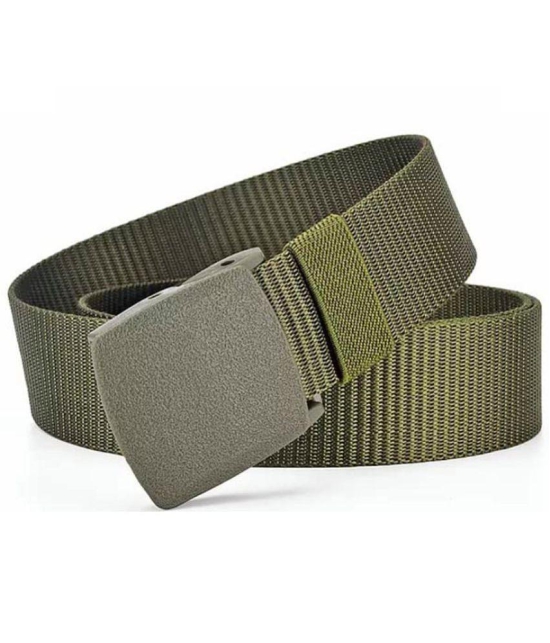 SUNTAP - Green Nylon Mens Casual Belt ( Pack of 1 ) - None