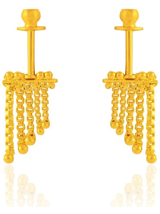 LUV FASHION Gold EarCuff Earrings ( Pack of 2 ) - Gold