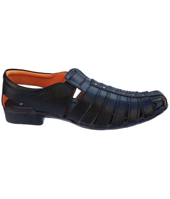 Dream Makers - Black Men's Sandals - None