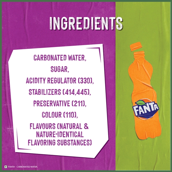 Fanta Soft Drink - Orange Flavoured, Refreshing, 300 Ml Can