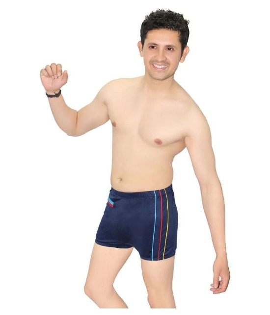 Goodluck Navy Cotton Lycra Jammer - 30