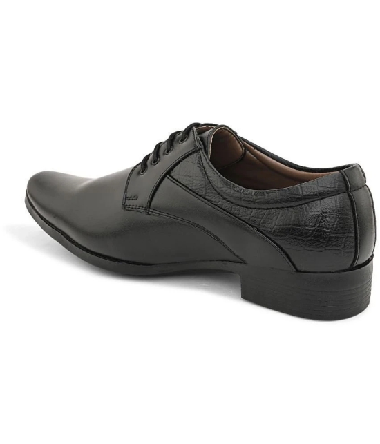 Sir Corbett Black Mens Derby Formal Shoes - None