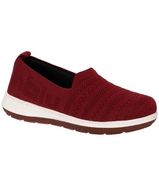 Inblu - Maroon Womens Slip On - None