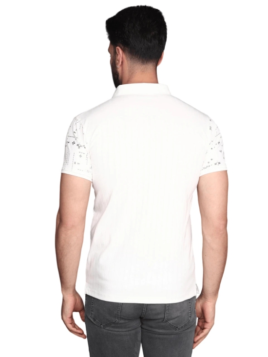 Albion Mens Jaini White T-Shirt