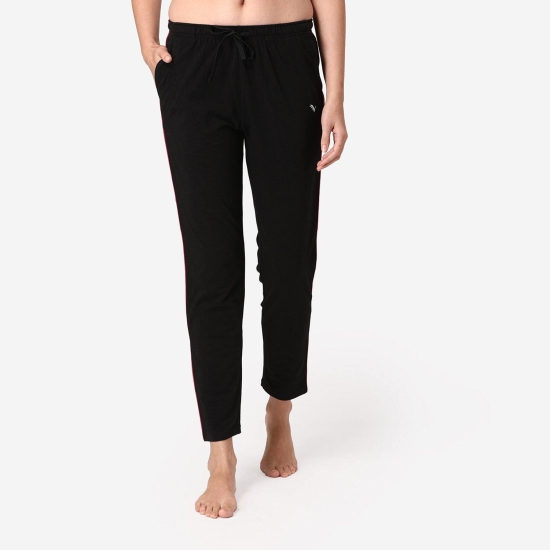 Women's Plain Lower in Black Black L