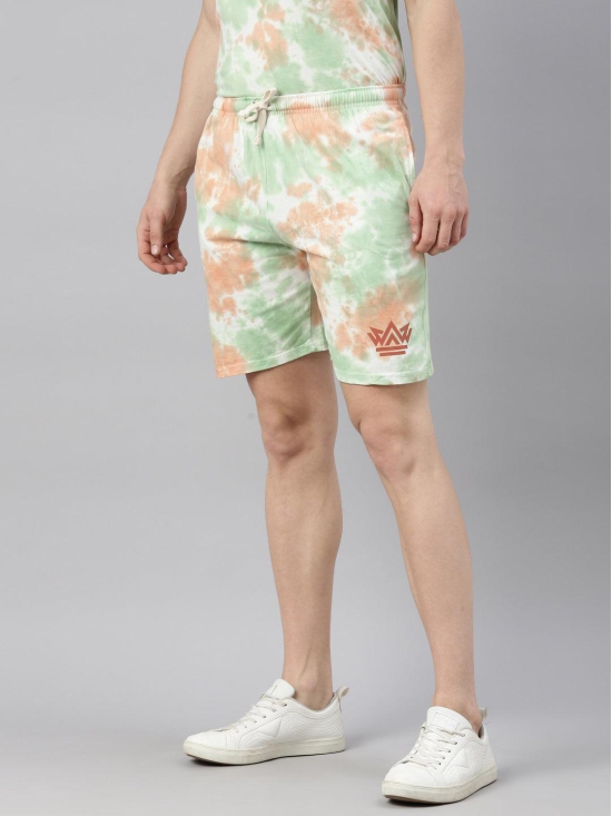 JOVEN MENS TIE-DYE SHORTS(SHORTS ONLY)-L