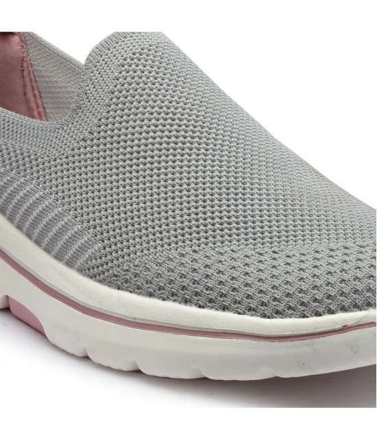 Action - Gray Womens Running Shoes - None