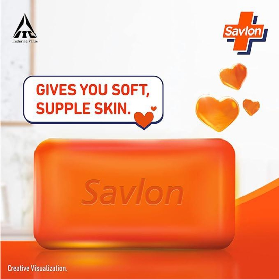 Savlon Bathing Body Soap (3 Plus 1 Pack) 500 Gms