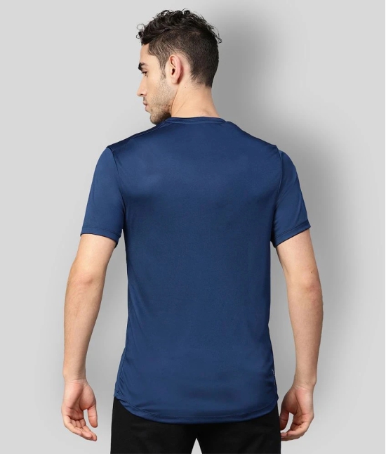 Alcis - Blue Polyester Regular Fit Mens Sports T-Shirt ( Pack of 1 ) - XL