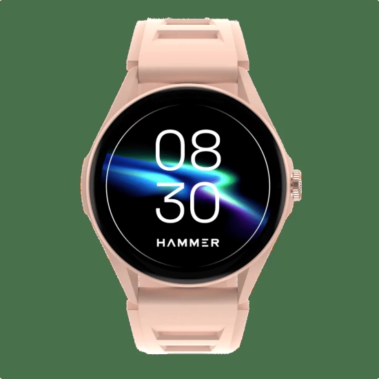 Hammer Cyclone Round dial smart watch with 1.39 inches Big Display & Bluetooth Calling