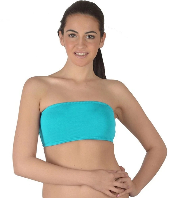 Selfcare Multi Color Cotton Lycra Bra - M