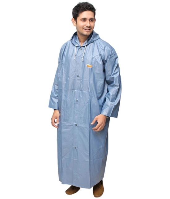 Goodluck Long Raincoat - Grey - None