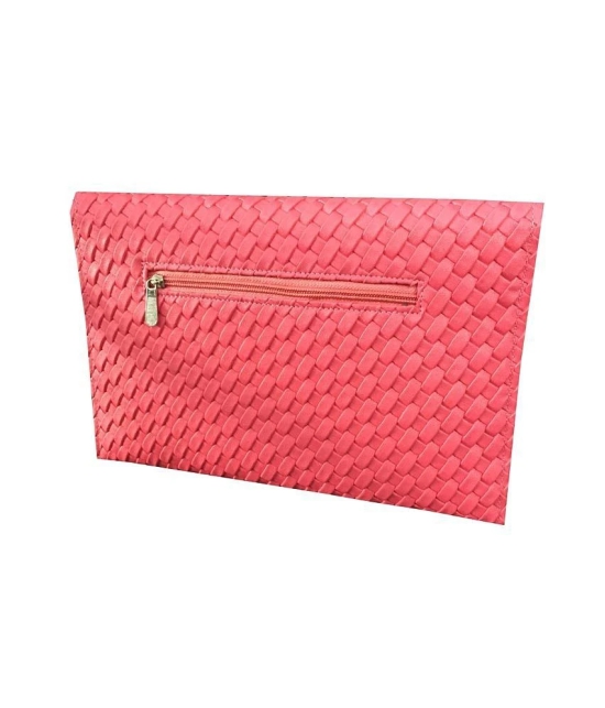 Apnav Pink Designer Clutch With Sling