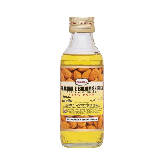 Hamdard Almond Oil - Roghan Badam Shirin, 100 Ml