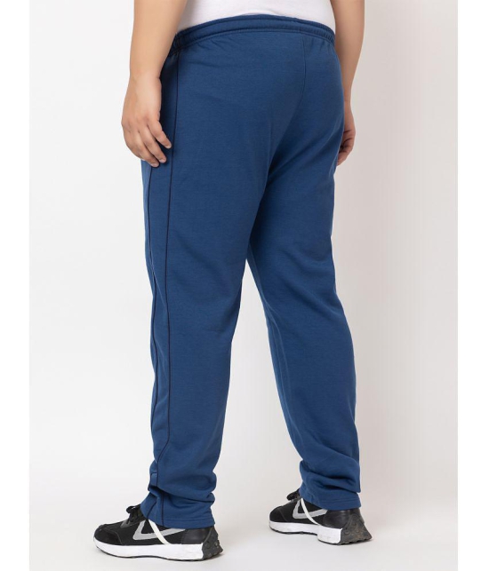 YHA - Blue Fleece Mens Trackpants ( Pack of 1 ) - None