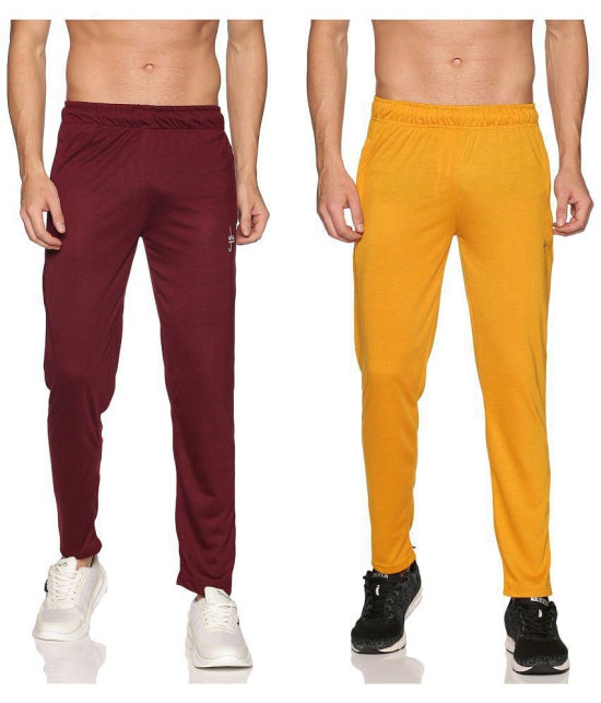 YHA - Cotton Blend Multi Mens Trackpants ( Single Pack ) - XL