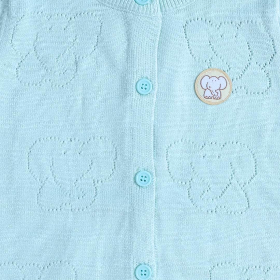 Elephant Kintted Co-ord Set-pink / 2-3 years