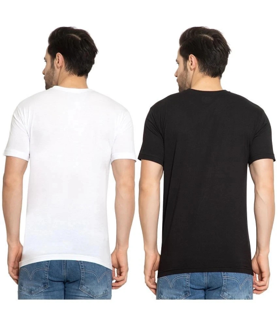 Zeffit - Cotton Blend Regular Fit Multicolor Mens Sports T-Shirt ( Pack of 2 ) - None