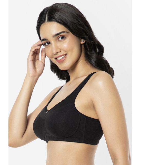 Amante - Black Cotton Heavily Padded Women's Everyday Bra ( Pack of 1 ) - None