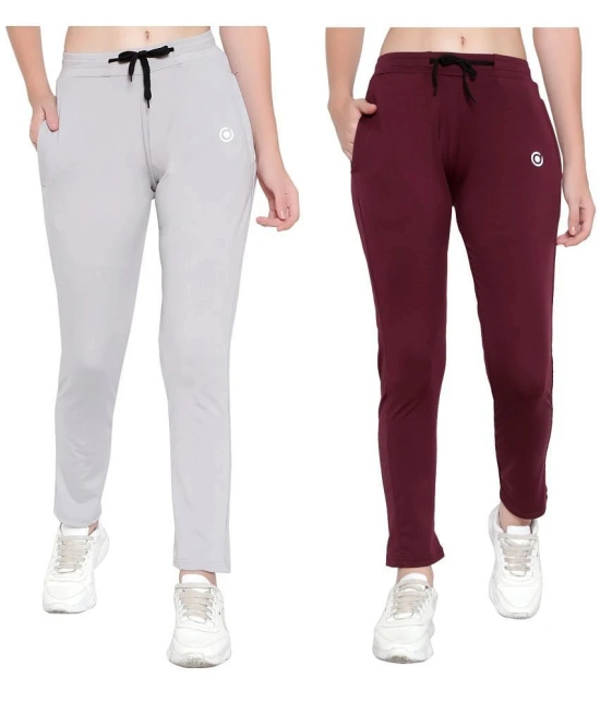 Diaz - Multi Color Polyester Womens Cycling Trackpants ( Pack of 2 ) - None