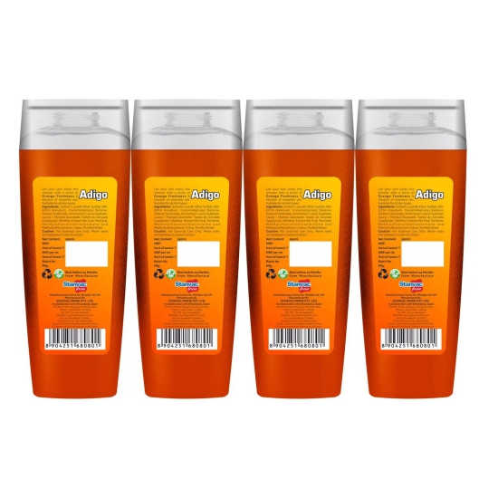 Adigo | Shower gel | Orange | Fresh 250ml (Pack Of 4)