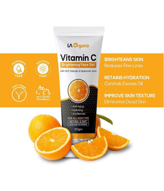 LA ORGANO Vitamin C Face Gel for Anti-Aging & Anti Blemishes Hydration Booster 100 gm