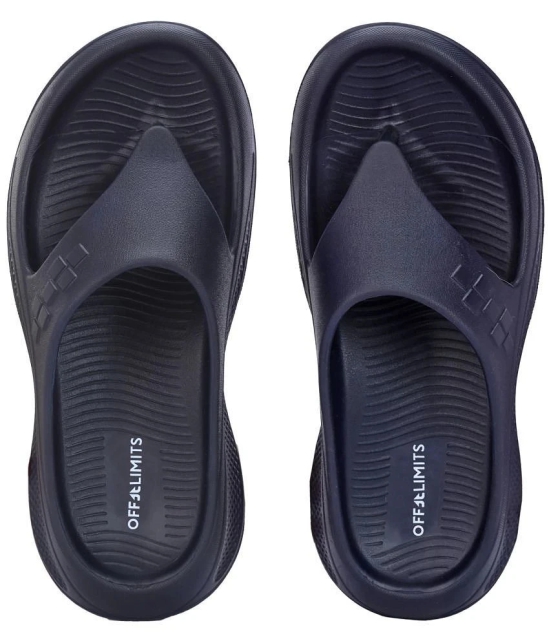 OFF LIMITS Navy Mens Thong Flip Flop - None