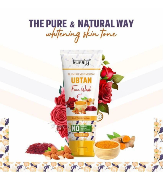 KURAIY - Refreshing Face Wash For All Skin Type ( Pack of 3 )