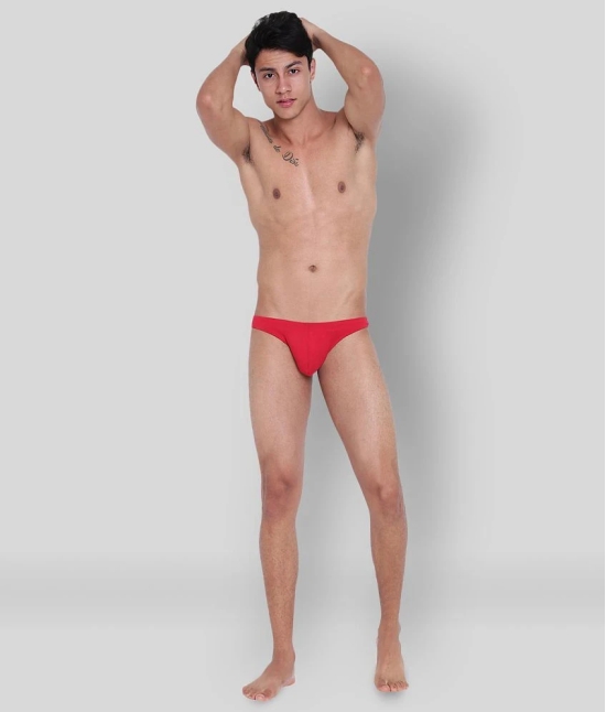 La Intimo Modal Mens Briefs ( Red ) - 3XL