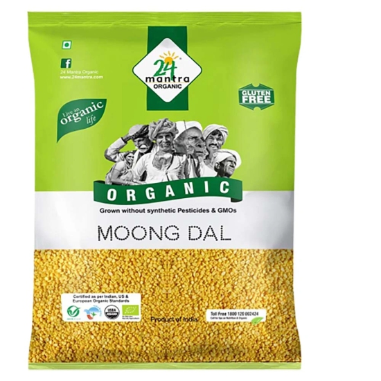 24 Mantra Moong Dal, 1 Kg