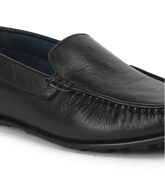 Liberty - Black Mens Slip on - 8