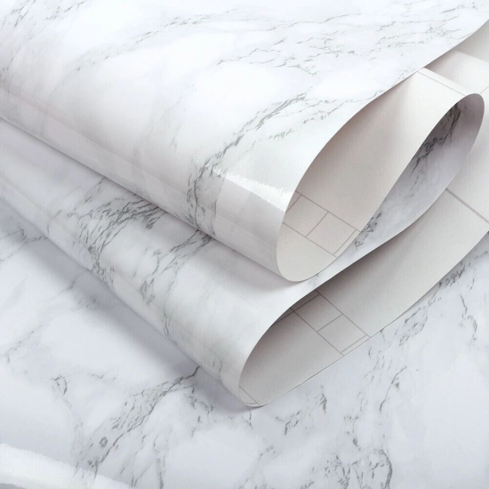 MARBLE FOIL WHITE MARBEL WHITE GRAY MARBLE FOIL