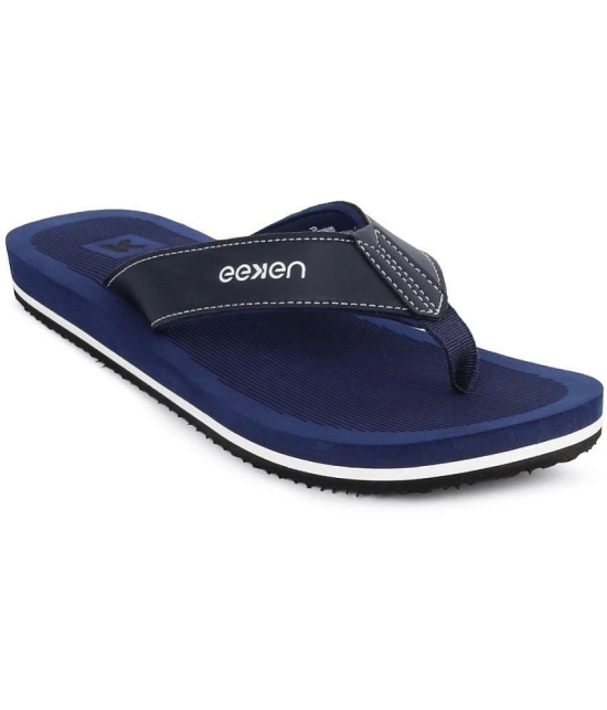 Paragon Navy Mens Thong Flip Flop - None