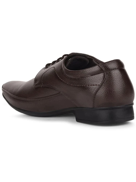 Liberty Brown Mens Derby Formal Shoes - None