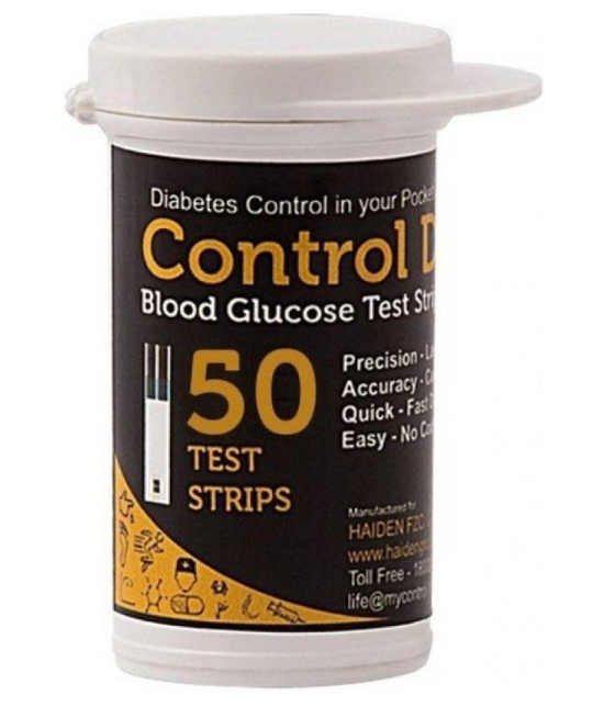 Control D 50 Test Strips (Blood Glucose) Expiry Aug 2024