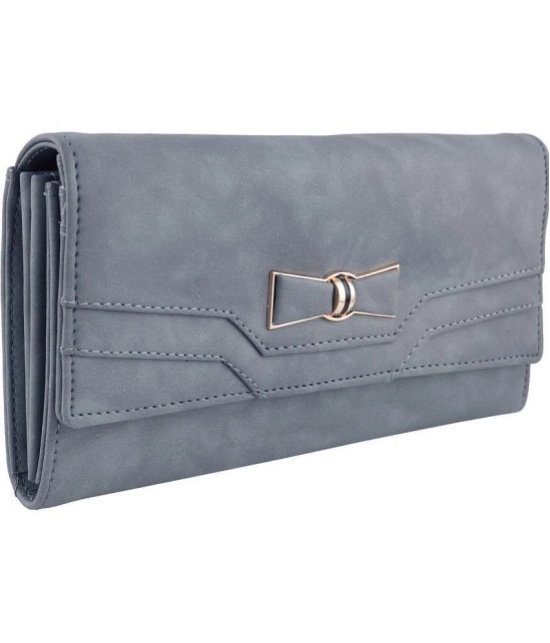 Nicoberry - Grey Melange Fabric Purse - Grey Melange