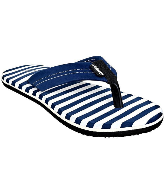 Altek - Navy Mens Thong Flip Flop - None