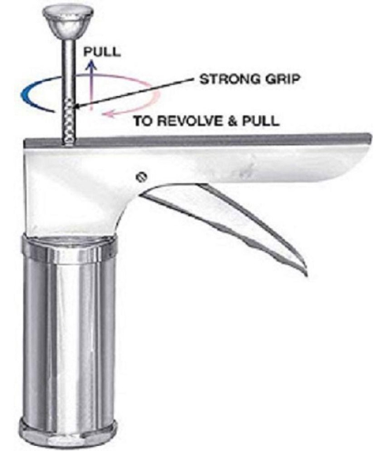 HINGOL Steel Kitchen Press - Steel