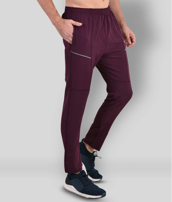 Forbro - Maroon Polyester Mens Trackpants ( Pack of 1 ) - 2XL