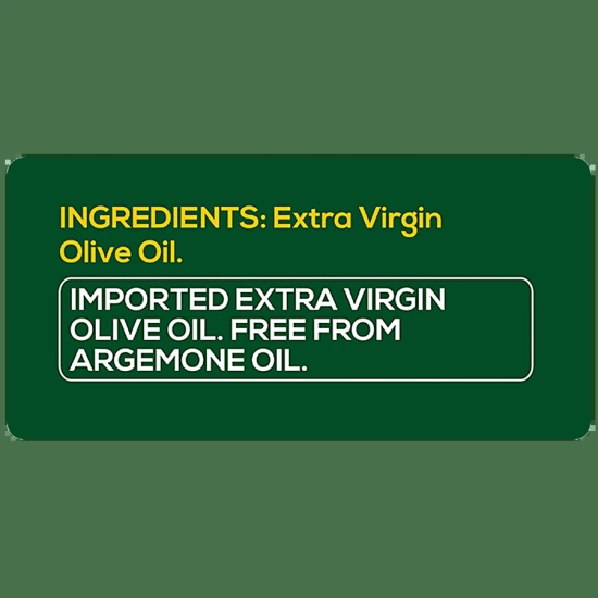 Del Monte Extra Virgin Olive Oil, 250 ml Plastic Bottle