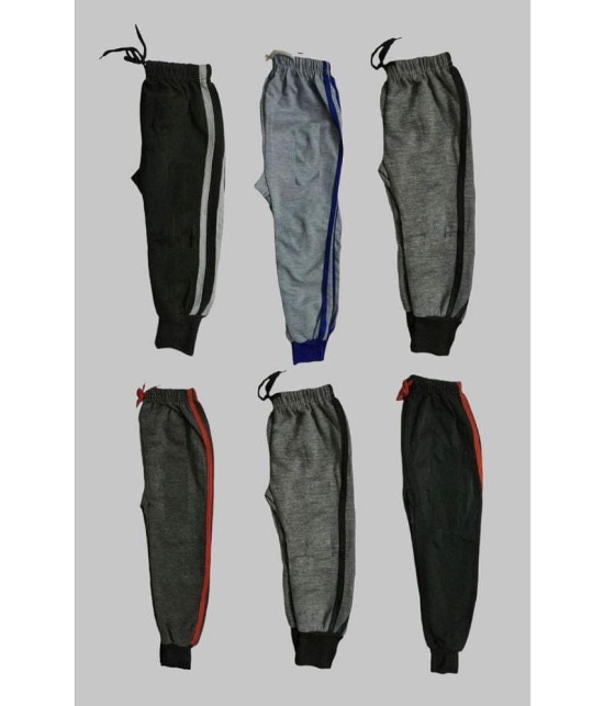 PENYAN - Multicolor Polyester Boys Trackpant ( Pack of 6 ) - None