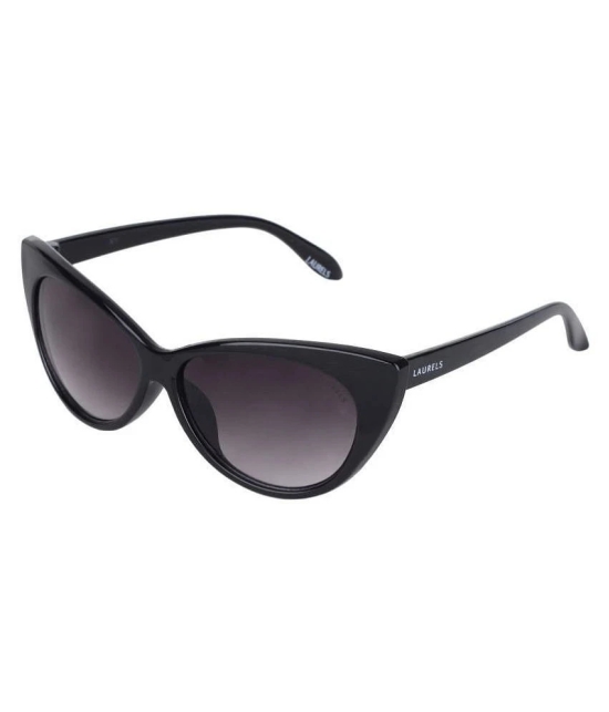 Laurels - Black Cat Eye Sunglasses ( Lsw-Katty-020202 ) - Medium