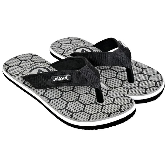 Altek - Grey Mens Thong Flip Flop - None