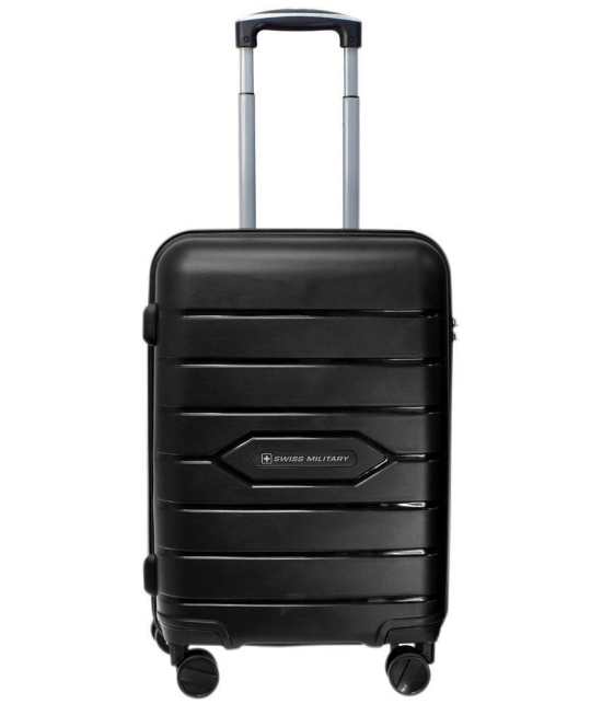 Swiss Military Black S (Below 60cm) Cabin Hard HTL91 Luggage - S (Below 60cm)