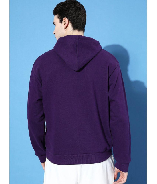 Dillinger Fleece Hooded Mens Sweatshirt - Purple ( Pack of 1 ) - None