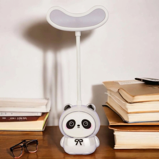 Portable Panda Rechargeable Table Lamp-Beige