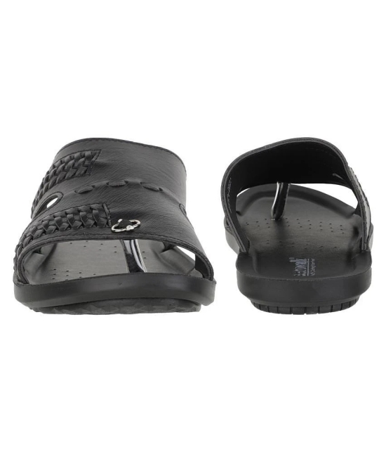 Aerowalk Black Slippers - 8