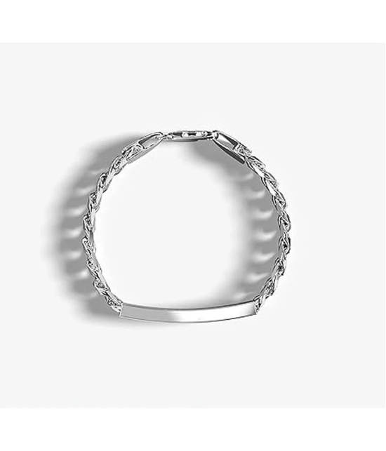 FASHION FRILL Silver Bracelet ( Pack of 1 ) - None