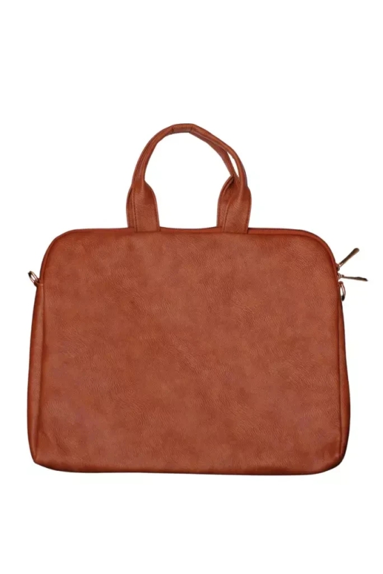 Tisser Warli leather laptop bag Size - 15x16