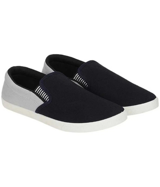 BRUTON Gray Mens Slip on - 8